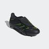 Fußballschuh ADIDAS PERFORMANCE "PREDATOR LEAGUE FOLD-OVER TONGUE FG/MG", Gr. 40, schwarz (core schwarz, carbon, lucid lemon), Synthetik, sportlich, Schuhe, geeignet für Rasen- und Kunstrasenplätze