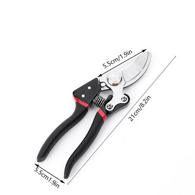 Heavy Duty Pruning Shears with Thickened SK5 Steel Blade, Effort-Saving Garden Branch Cutter for Thick Stems, Orchard, Nursery, and Landscaping Use