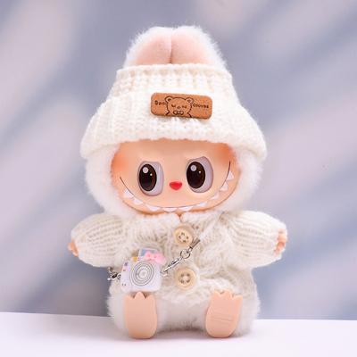 Clothes for 17cm Dolls Fashion Garment Accessories(No Doll) Cute Sweater Suitable for 6.69inch (17cm) Doll Soft Cotton Clothing Replacement