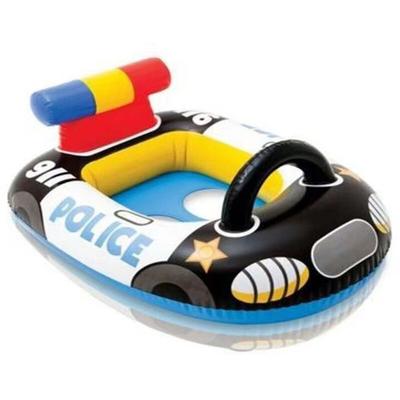 Trade Shop - schwimmweste 115X70CM aufblasbares schlauchboot in form eines polizeiautos - Image