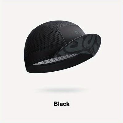 TEMU 1pc Suitable For Cycling And Outdoor Sports Moisture-wicking Cap - Sun Protection And Breathable Helmet Liner. Quick-dry Riding Hat, Running And Biking Cap, Ideal For Cycling, Jogging, Hiking Image