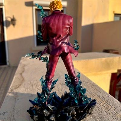 TEMU High-quality Anime Action Figure Collectible - Detailed Pvc Model With Dynamic & Vibrant Colors, Base Included - Display & Enthusiasts, Anime Figurine, Item, Character Design, Detailed