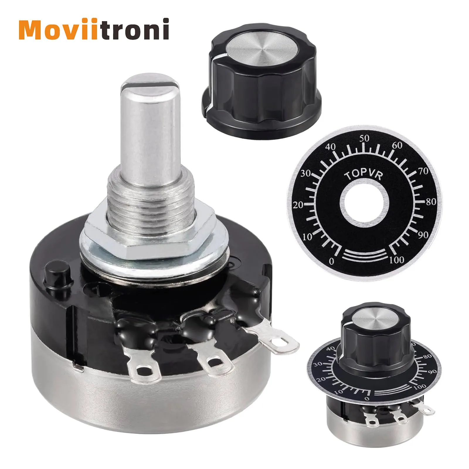 1PCS RV24YN20S Potentiometer 1K 2K 5K 10K 100K 500K Carbon Film Potentiometer A03 Knopf Zifferblatt Image