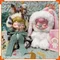 Rolife Nanci lampeggiante peluche serie coniglio scatola cieca regalo per bambini per ragazze morbidi giocattoli di peluche confezione a sorpresa alla moda