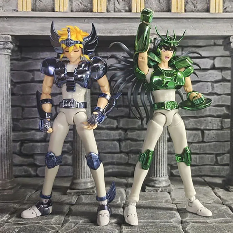MMD Draconis Shiryu Figure Silver Saint Model Saint Myth Cloth EX Action Figure Saint Seiya in Lega da Collezione, Regalo per Bambini