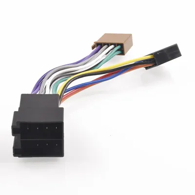 Car Radio ISO Adapter Extended Conversion Cable for peugeot for Citroen for Audi for VW