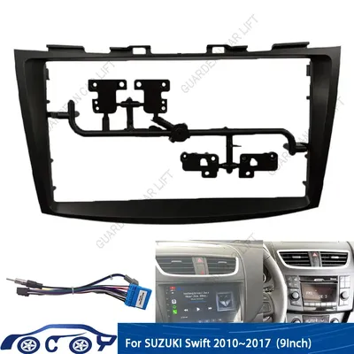 For SUZUKI Swift 2010~2017(9INCH) Car Radio Fascias Android GPS MP5 Stereo Player 2 Din Head Unit