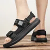 Sommer Outdoor Casual Sandalen für Männer Komfort Dicke Sohlen Leder Sandalen Größe 38-45 Männer
