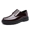 Formale Business-Lederschuhe für Herren, neue große Mode-Plattform-High-Heels, lässige Herrenschuhe,