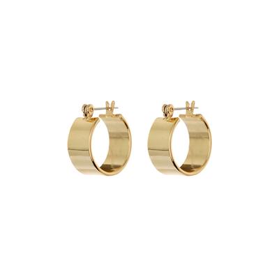 Plus Size Women's Positano Hoops- Gold by LUV AJ in Gold (Size OS)