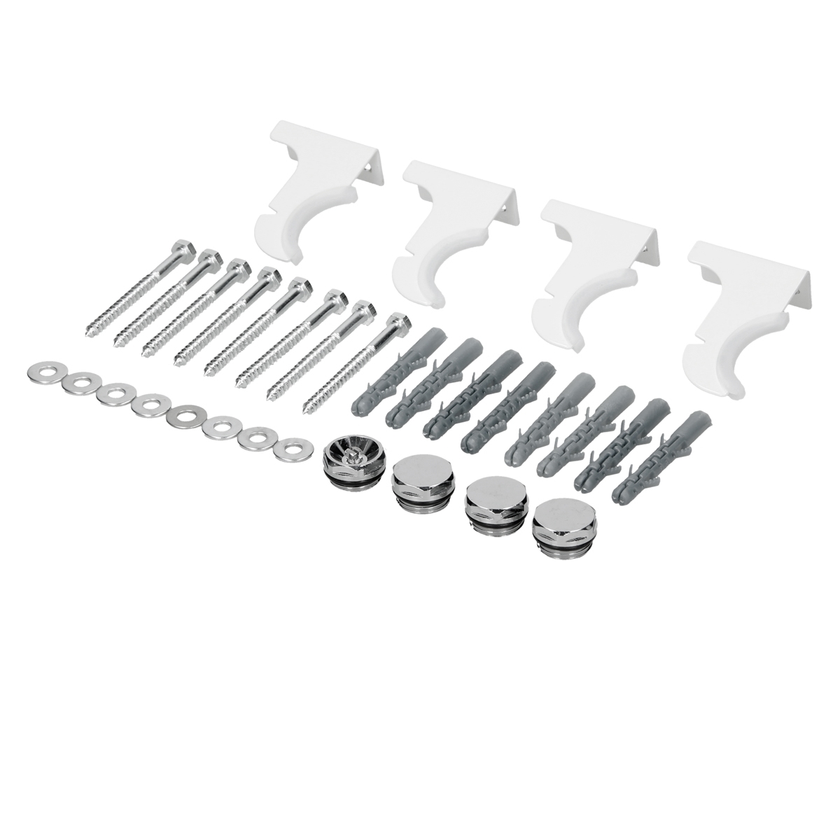 LuxeBath ECD Germany LED Weihnachtsbaum 150 cm, 150 LEDs warmweiß, mit Stern, wandmontiert, Innen/Außen, Weihnachtsdeko Image