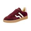 Sneaker GANT "Cuzima", Damen, Gr. 38, rot (weinrot), casual, Schuhe, mit Kontrasteinsätzen