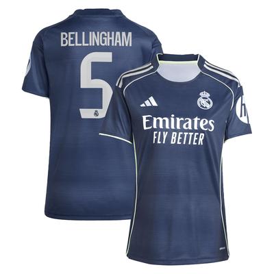Real Madrid adidas Auswärtstrikot 25/26 - Damen mit aufdruck Bellingham 5 Image