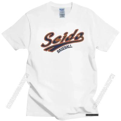 TEMU Men's Anime Baseball Graphic T-shirt - High School Diamond No , Soft Breathable Fabric, Casual Round Neck Tee For Sports & Casual Attire Image