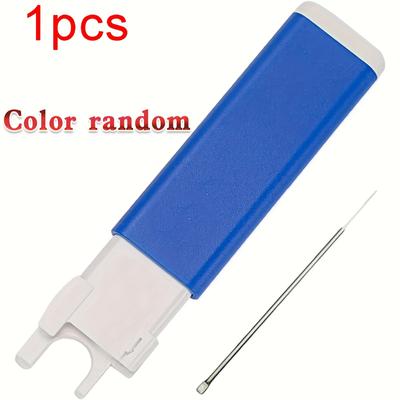 TEMU 1pc Magnetic Needle Threader For Industrial Sewing Machines - Quick Threading Tool With Magnetic Storage, Mixed Color, New Version, For Dbx & Dxb Series, Industrial Flat Sewing Machines