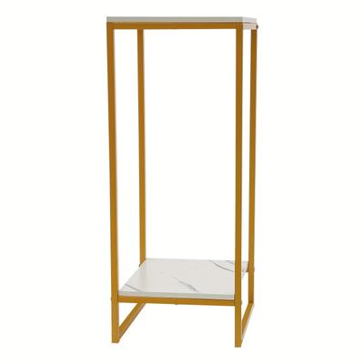 "TEMU 2-tier Flower Stand, Potted Plant Stand, 33lbs Load (11. 89x29. 53") - Space-saving For Home/balcony Decor | Easy Assembly, Utility Racks" Image