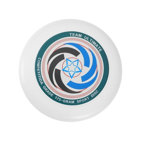 Unique Bargains 1 Pc Round Flying Disc 10.63 Blue Black