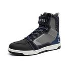 Motorcycle Riding Shoes for Men & Women - Breathable & Slip-Resistant Biker Boots - All-Season Street/Racing/Parkour Use - Durable Anti-Scratch Design Blue