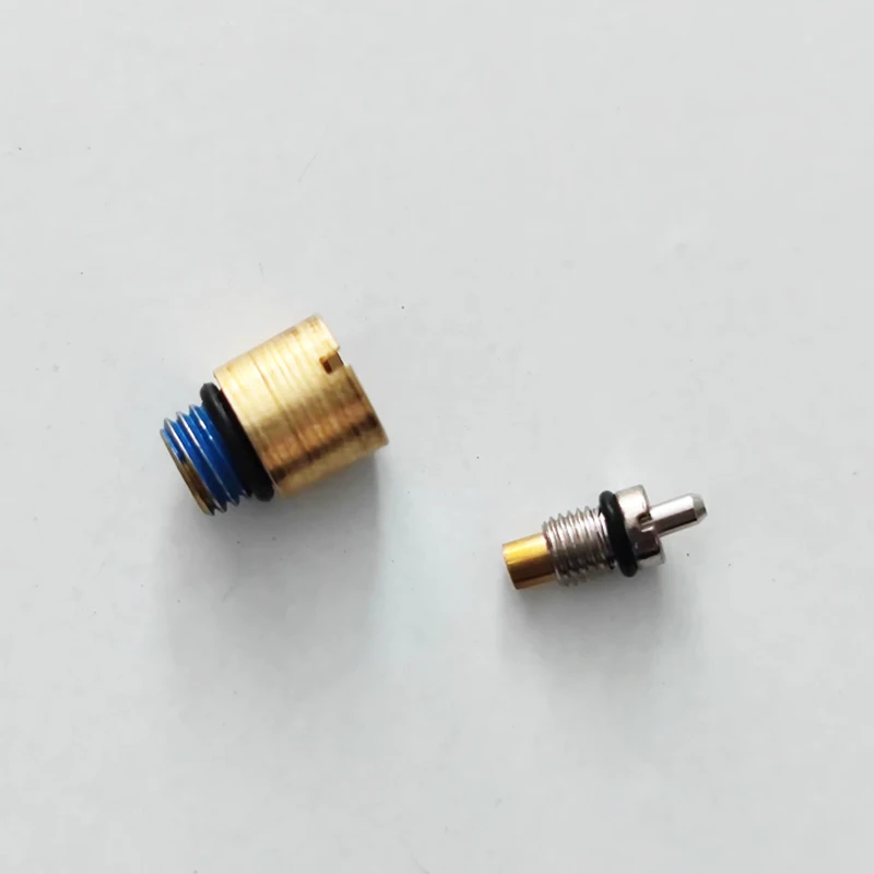 Brandneue Dupont Feuerzeuge reparieren Ersatz zubehör Gas ventil Metall auskleidung Kupfer becher Kern & Basis Kit Innenteil Image