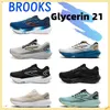 Brooks Glycerin 21, neutraler Lauf- und Wanderschuh, Freizeit-Sneaker für Herren und Damen, Original