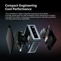 Mini PC AMD Ryzen 5 3550H CPU 2xDDR4 NVMe SSD Desktop MINI PC Giocatori per AMD Computer mini pc ryzen WIFI6E BT5.3 windows 11 Pro