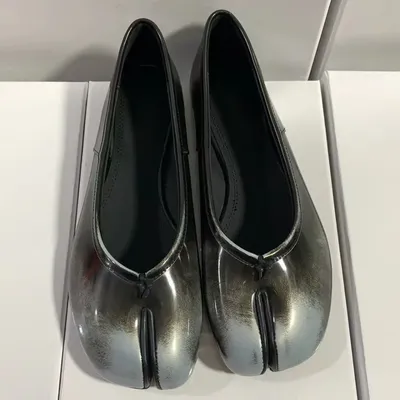 Genuine Leather Loafers Woman Casual Split Toe Shoes High Quality Summer Shoes Woman Casual Ballet Flat Walking Shoes For Women