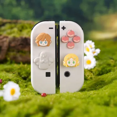 Cute Cartoon Nintendo Switch OLED Thumb Grip Caps for Nintendo Switch V1 V2/Switch OLED Joystick Protective Cover Accessories