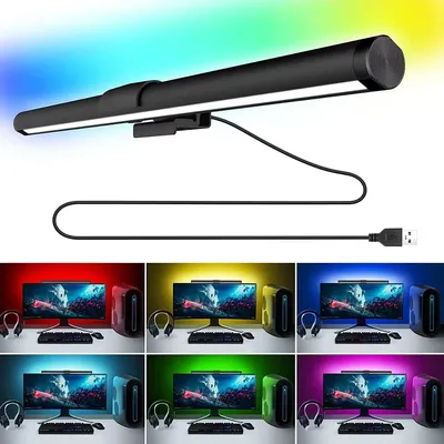 Eye-Care Stepless Dimming Lighting LED Desk Lamp Monitor Light Bar Table Lamp Computer Monitor Screen Light Bar for Work Gaming