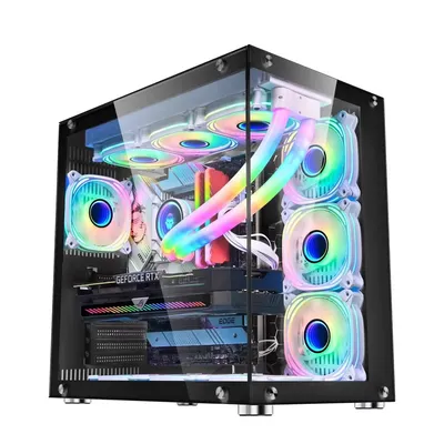 Beliebter I9 I7 I5 Computer Komplettset 32 GB RAM 1 TB SSD RTX 3060 3070 3080 3090 GPU Home Office Gaming PC Desktop-Computer Gamer