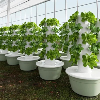 5/7 schichten Hydrokultur Anbau System Indoor Outdoor Hause Wachsen Kräuter Vertikale Garten Turm Gemüse Pflanzer Topf Kit DIY