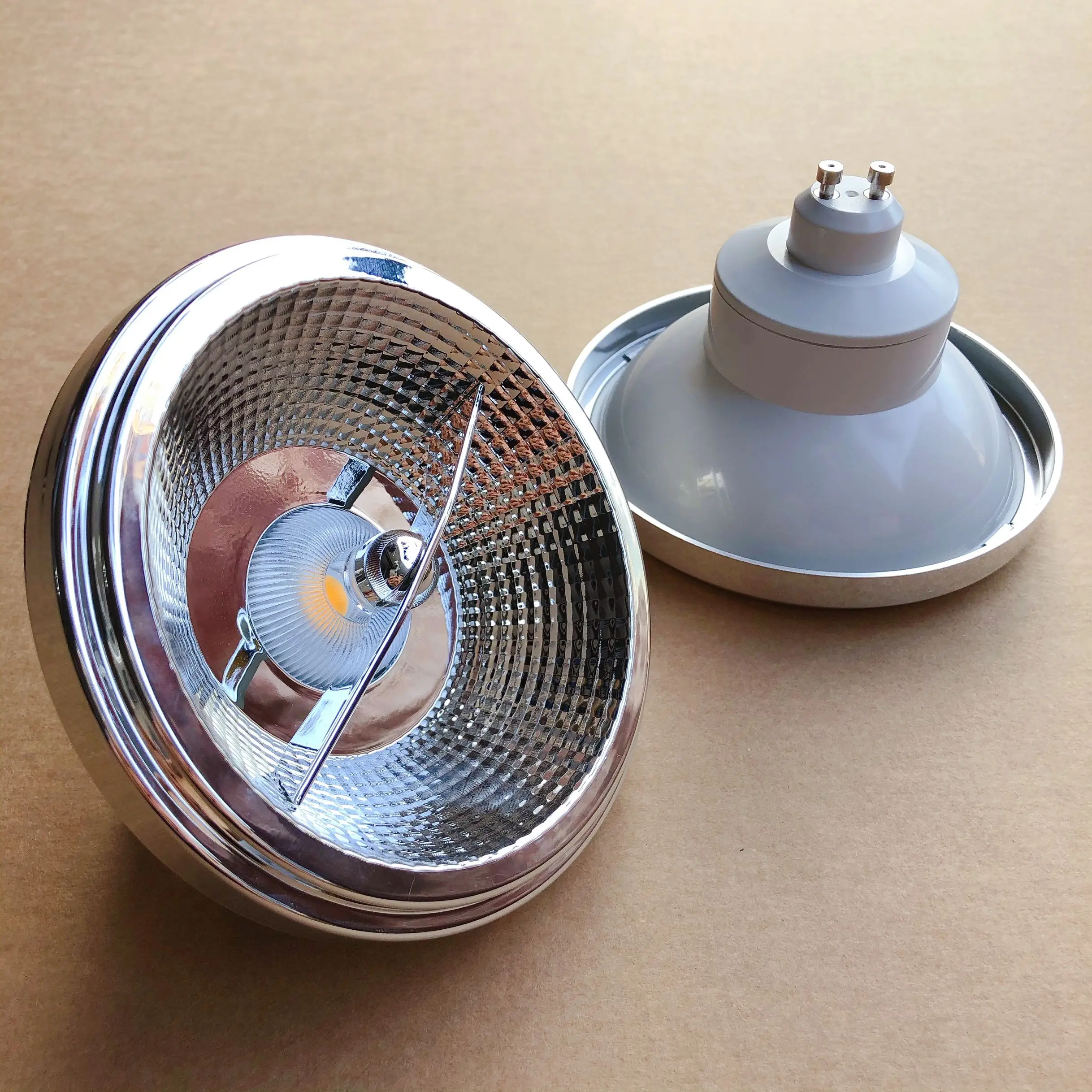 1PCS AR111 LED Strahler 10W 15W Dimmbare 85-265V DC12V Deckeneinbauleuchten AR111 QR111 Downlight G53 GU10 Warm Kaltweiß