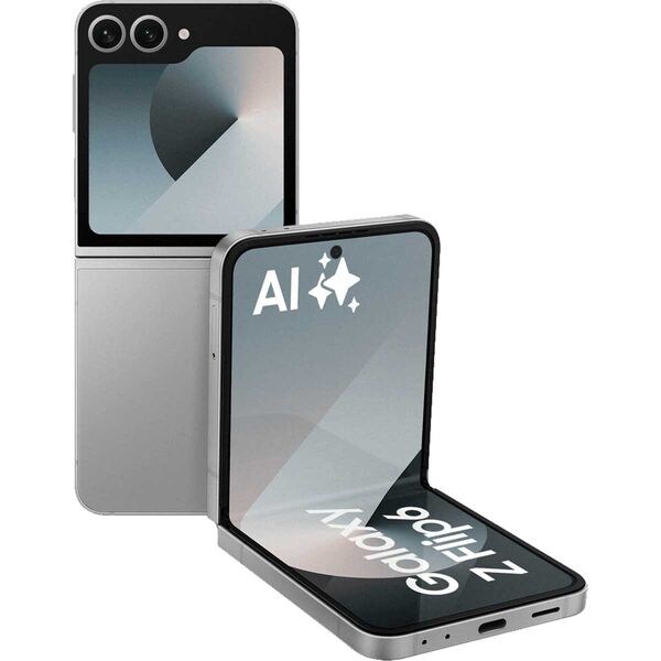 Samsung F741B Galaxy Z Flip6 5G 256GB 12GB RAM Dual Silberner Schatten DE Image