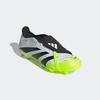 Fußballschuh ADIDAS PERFORMANCE "PREDATOR LEAGUE FOLD-OVER TONGUE FG/MG", Gr. 47, bunt (cloud weiß, core schwarz, lucid lemon), Synthetik, sportlich, Schuhe, geeignet für Rasen- und Kunstrasenplätze