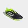 Fußballschuh ADIDAS PERFORMANCE "COPA PURE 3 CLUB FIRM/MULTI-GROUND", Gr. 41, core schwarz, cloud weiß, lucid lemon, Synthetik, sportlich, Schuhe, geeignet für Rasen- und Kunstrasenplätze