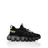 Sneaker PLEIN SPORT "The Bubble Gen.x.02 Tiger", Gr. 41, Normalschaft, schwarz (02, schwarz), Schuhe