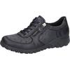 Sneaker WALDLÄUFER "HAVY-Soft", Damen, Gr. 8,5 (42,5), blau (dunkelblau), Nubukleder, Textil, sportlich, Schuhe, Freizeitschuh, Halbschuh, Schnürschuh in Komfortweite H (=sehr weit)