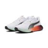 Trainingsschuh PUMA "PWR Hybrid Trainingsschuhe Erwachsene", Gr. 48, weiß glowing rot ruby shimmer mint melt, Obermaterial: Textil; Futter: Textil; Innensohle: Textil; Laufsohle: Gummi, Schuhe