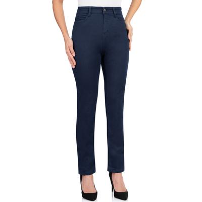 Straight-Jeans WONDERJEANS, Damen, Gr. 36, Länge 32, blau (blau used), Denim/Jeans, Obermaterial: 48% Polyester, 30% Baumwolle, 12% Viskose, 6% Lyocell (TENCEL), 4% Elasthan, casual, straight fit lang, Jeans, mit Stretch Image