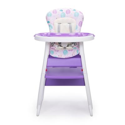 Convertible High Chair for Babies, Booster Seat with Safety Belt Feeding Tray - 31.5*31.5*41.54