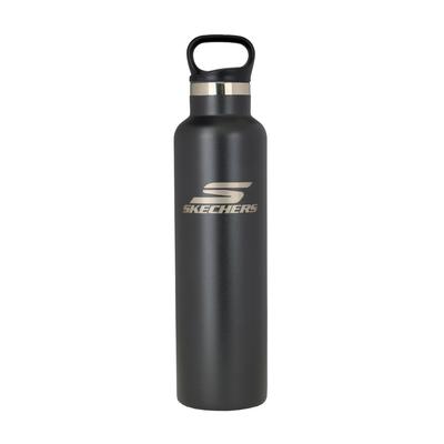 Skechers Hydration 24 oz. Water Bottle | Black | Metal