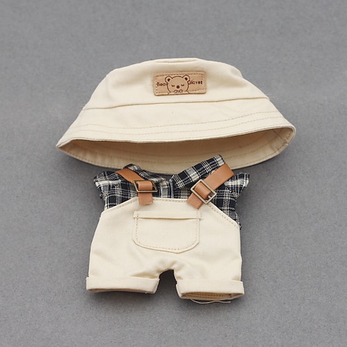 3-teiliges Outfit für beliebte Puppen 17 cm Premium Puppenkleidung Accessoires für kreatives Spiel Ausstellung (KEINE Puppe) Weihnachtsgeschenk Image