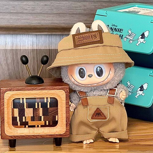 Kleidung für 17 cm große Puppen (keine Puppe). Outfits-Set für 17 cm große Puppen mit Zubehör. Stilvolles Verkleidungsset für La Boo-Boo.