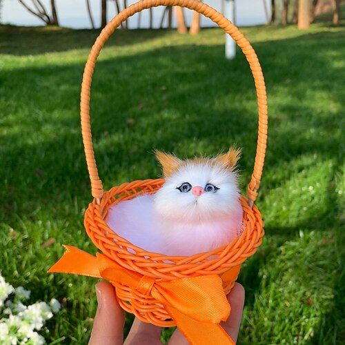 Liebs Simulation Tier Puppe Plüsch Katze Spielzeug mit Sound Kinder Spielzeug Dekorationen Plüschtiere Weihnachtsgeschenk Image