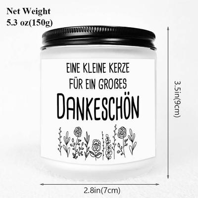 TEMU Thank You Gifts - Scented Candles In A Glass - Thank You Gifts For Women, Farewell Gifts For Teachers, Farewell Gifts For Teachers, Farewell Gifts For Colleagues, Roughly Image