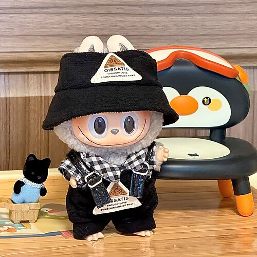Kleidung für 17 cm große Puppen (keine Puppe). Outfits-Set für 17 cm große Puppen mit Zubehör. Stilvolles Verkleidungsset für La Boo-Boo.