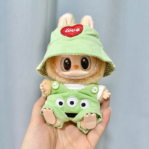 Kleiderset für 17 cm große Puppen, modisches Kleidungszubehör (keine Puppe), süße Kleidung, passend für 17 cm große Puppen