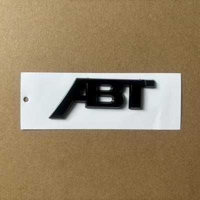 TEMU 3d Abs Abt Emblem Car Rear Trunk Badge Sticker Decal For Golf 7 Rs3 S3 S5 Q5 A4 B8 A3 Image