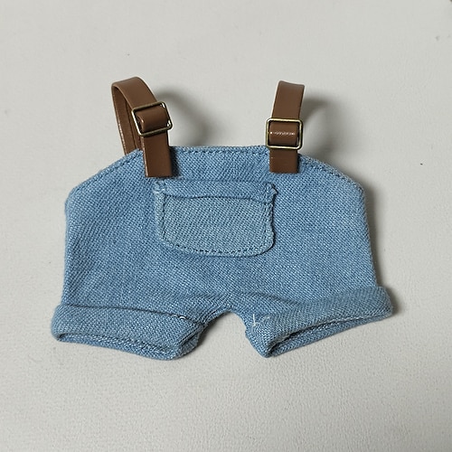 17 cm Vinyl-Puppenkleidung (keine Puppe) Mini-Overalls für Puppen, süße Kleidung für Ihre Puppenkleidung, einzigartiger Stil