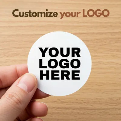 Custom Stickers Custom Logo Labels Round Waterproof Personal design Stickers for Company Logo Gift Packaging,Wedding Birthday