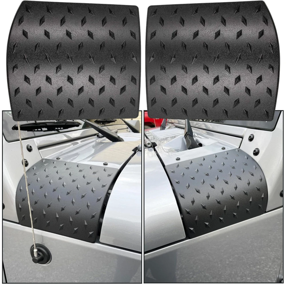 Cowl Body Armor Outer Cowling Cover Guard Protector für Jeep Wrangler JK JKU Unlimited Rubicon Sahara X Off Road Sport 2007–2018 Image